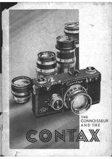 Zeiss Ikon Contax Accessories manual. Camera Instructions.